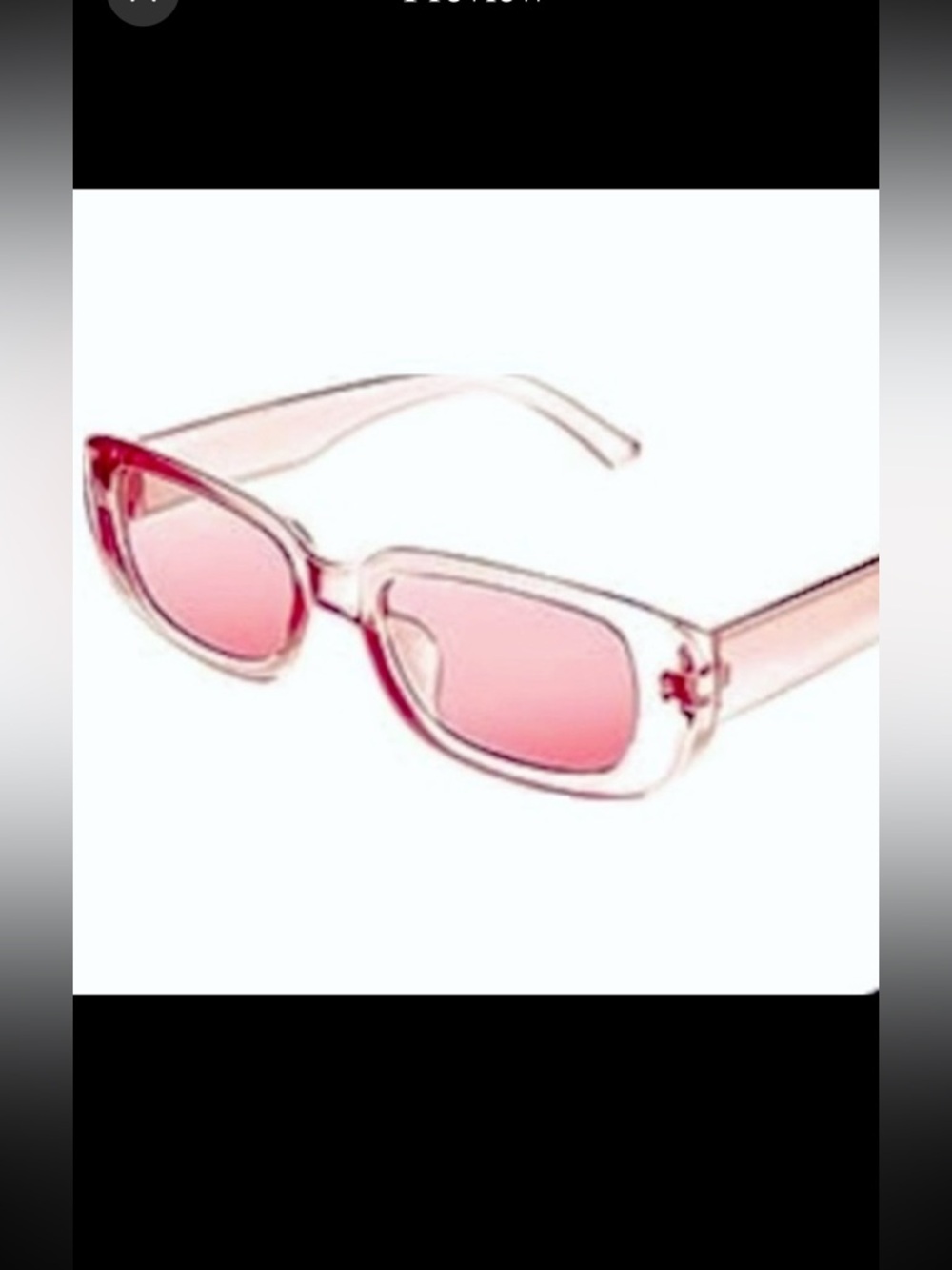 🆕NIP: Retro Pink Frame with Pink Lens Sunglasses